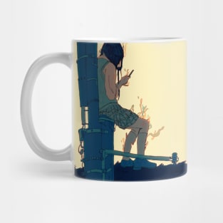 Telephone pole Mug